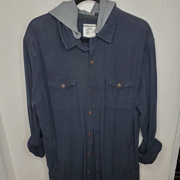 Oneill hooded flannel - Picture 1 of 2
